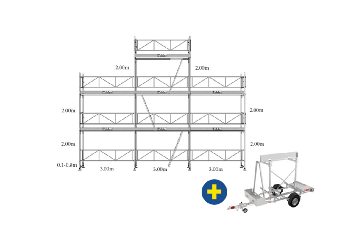 Ställningspaket 1 + trailer 1 — Ställningspaket 1 + trailer