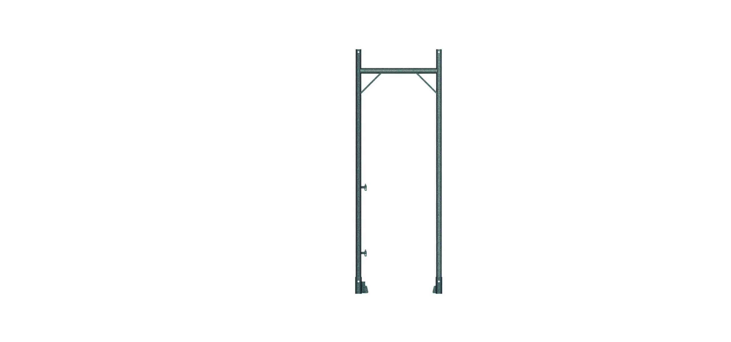 Ställningsram ALU 70x200cm 1 Stallningsram aluminium x cm — Ställningsram ALU 70x200cm