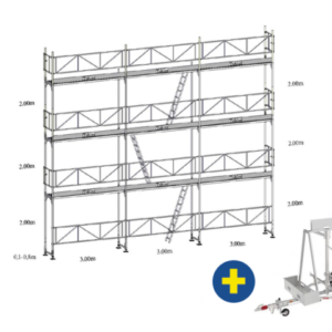 Paket uai x — Ställningspaket 2 + trailer