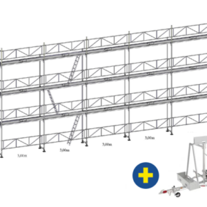 Paket uai x — Ställningspaket 3 + trailer