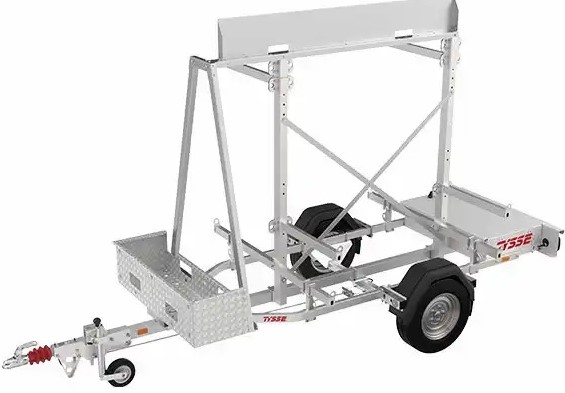 Ställningstrailer — guide till transport av byggställning 1 Trailer ny