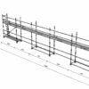 Modulställning stål 15x4m 3 Modulställning i stål 15x4m