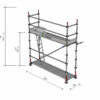 Modulställning i stål 3x4m
