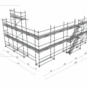 Modulställning stål halva villan 174m2