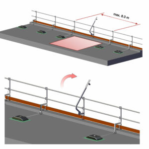 MATO Pro Motviktssystem - 100m 6 Motviktssystem uppfallbar — MATO Pro Motviktssystem – 30m