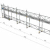 Ramställning Stål 15x4m 3 Ramställning i Stål 15x4m