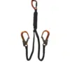 Fallskyddslina dubbel elastisk 1,8m 2 Fallskydds lina dubbel m elastisk