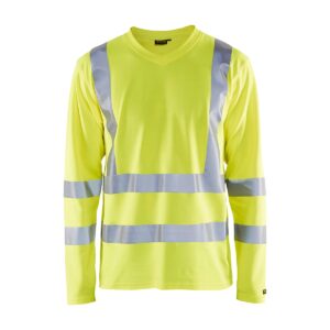Blåkläder Hi-Viz Bomulls-T-shirt Långärmad
