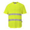 Portwest Varsel T-shirt V-ringad klass 1 3 portwest c394yer 1100px