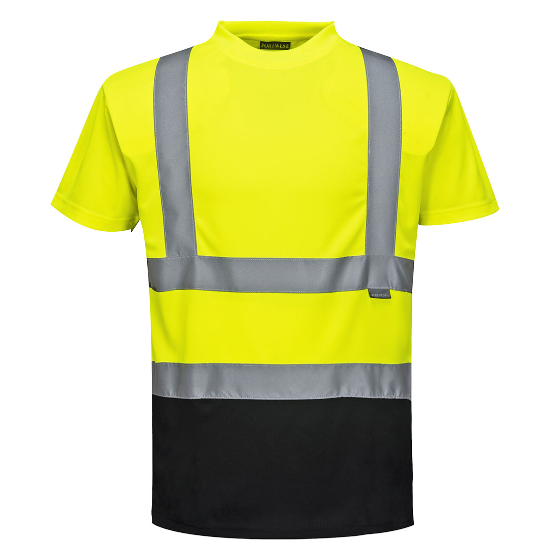 Portwest Tvåfärgs Mesh T-shirt klass 2 1 Portwest Tvåfärgs Mesh T-shirt klass 2